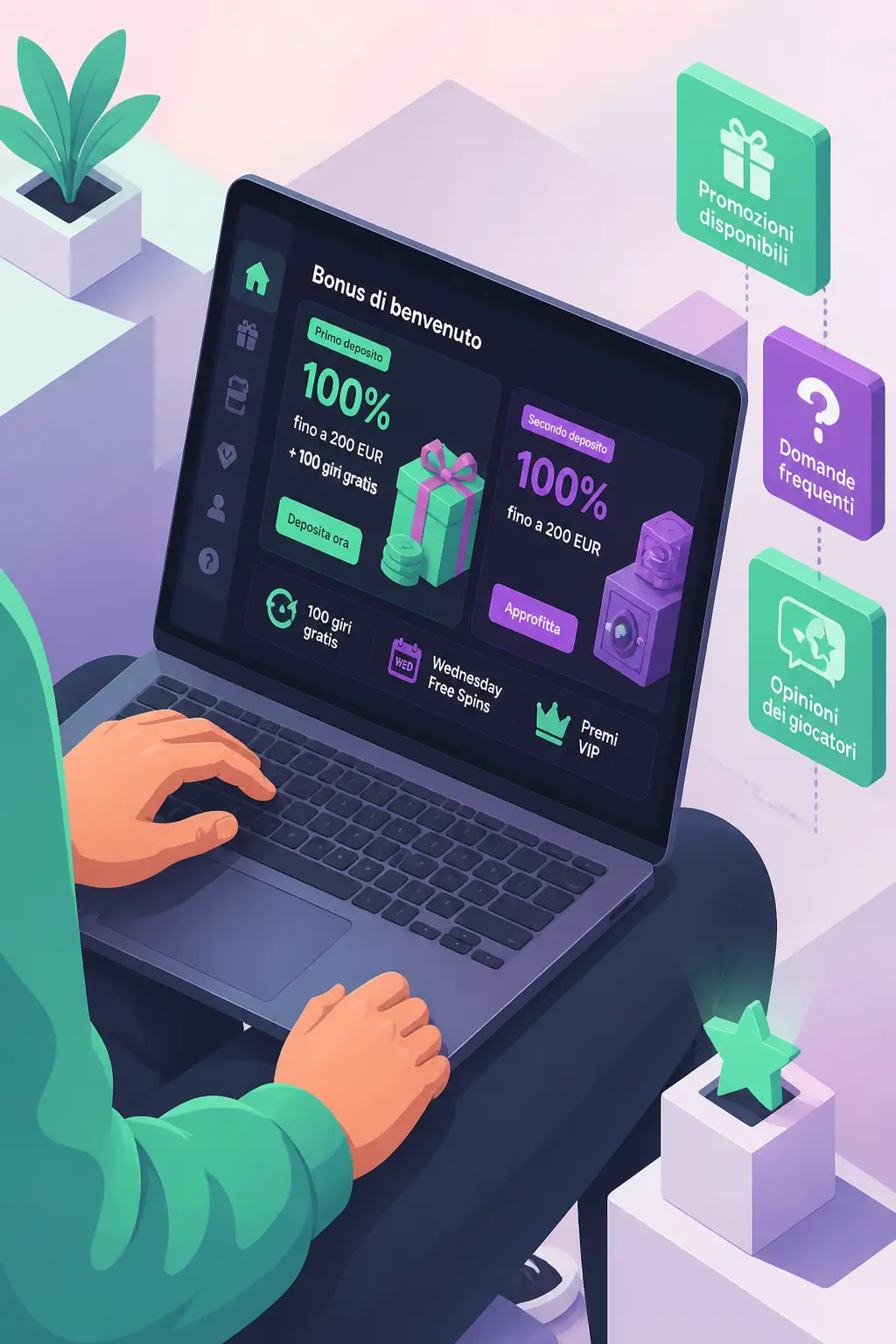 Bonus e giri gratis di WinSpirit Casino visual guide for WinSpirit Casino